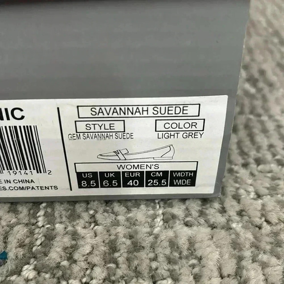 VIONIC Savannah Pink Suede Slip-On Flat Penny Loafers Size 8.5 Wide - Picture 4 of 6